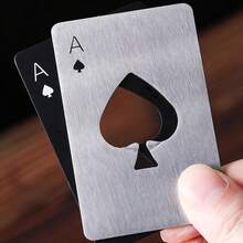 Stainless Steel Poker Shape Bottle Opener - Perfect For Beer, Wine Bottle Opener - Poker Bottle Opener - Nhiều màu - Xem 3