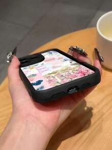 Custodia per telefono con motivo floreale a fiocco in stile preppy, compatibile cone 17/17pro/17promax/16/15/14/13/12/11/ProMax/Pro/Plus/XSMax/XS/X, compatibile con S22/S23/S24/S25/Plus/FE/Ultra, custodia estiva unica di moda per donne, design antiurto e anti-caduta, protezione TPU morbida, cover protettiva per uomo, donna, ragazza, regalo di amicizia, accessorio estetico per protezione del telefono