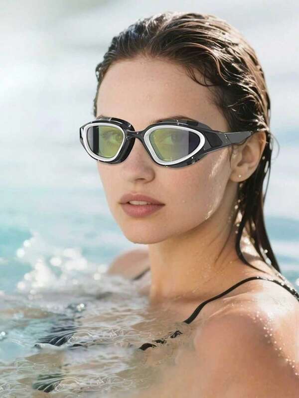 Professional Adult Anti-Fog UV Protection Lens Men Women Swimming Goggles Waterproof Adjustable Silicone Swim Glasses In Pool