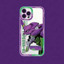 Funda de teléfono Anime Mech Rei Ayanami Asuka para iPhone 17 Air 15 14 13 12 11 Pro Max 16 15 14 Plus, cubierta de silicona suave a prueba de golpes - 7 - Ver 2