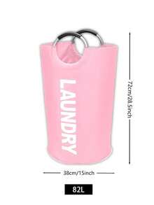 大号洗衣篮/收纳袋，- 配有可折叠洗衣袋、可折叠防水洗衣篮、旅行搬家收纳打包袋、衣物行李收纳袋，多种尺寸可选，适用于浴室、洗衣房、阳台和宿舍等多种场所的收纳，高品质洗衣篮。