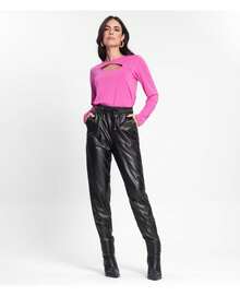 Blusa Manga Longa Feminina Rovitex Rosa