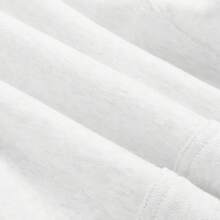 1pc Womens Saint Barth Beach  Themed Graphic Hoodie Regular Fit Drawstring Hooded Sweatshirt  Midweight Slightly Stretchy  Comfortable Fleece  Lined Casual Style For Spring  Summer Everyday Wear  Lounging - 白色 - 查看 10