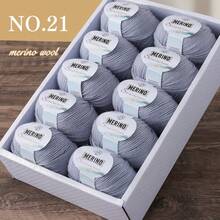 10件/套柔软竹纤维纱线 - 500克，透气舒适，适用于钩编、针织T恤、披肩、围巾、毛衣、夹克、帽子、开衫和配饰，适合春夏秋三季。手工必备 | 柔软顺滑的纱线 | 多种颜色组合可选 - 羊毛10團 - 查看 35