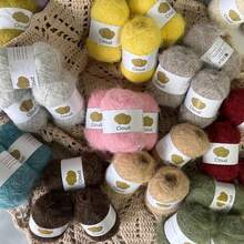 3 Batches Of 40g/Batch, Hand Knitting [3115] Long Fiber Knitting Yarn, For Handmade Hats, Scarves, Blankets And Other Products, Soft Texture, No Shedding, Easy To Knit, Each Batch Length Approx. 360m±392 Yards. - Multicolor - View 9