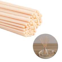 ラタンスティック リードディフューザー用 リードスティック 23cm 人工繊維素材 高級 長持ち 香りリードスティック リフィル 詰め替え 交換用 エッセンシャルオイル オフィス, 家庭, 結婚式の装飾用 ( 木色, 100) - 木の色と100 - チェックする 5