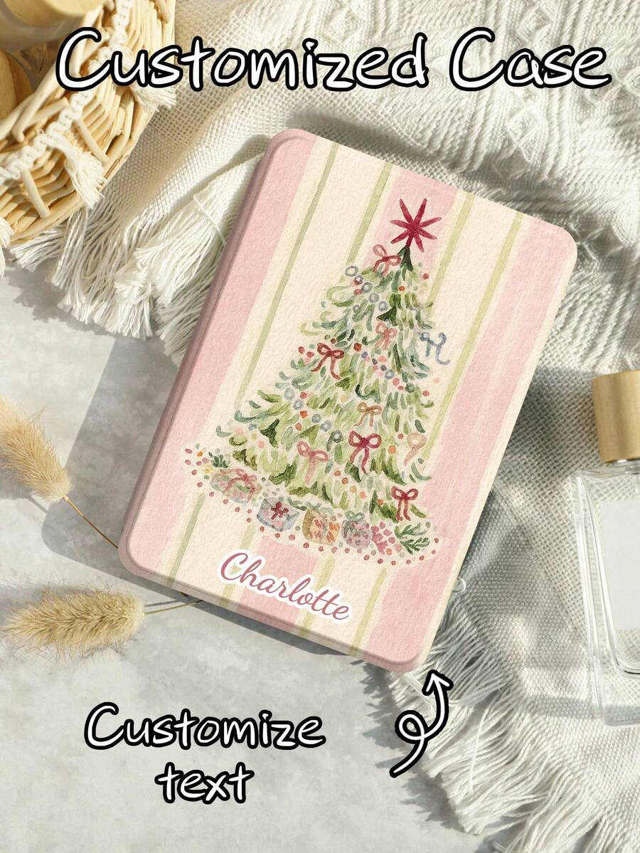 Individuelle Weihnachts-Element Schutzhülle kompatibel mit Kindle Paperwhite 12. Generation 2024/Kindle (11. Generation veröffentlicht 2024)/Kindle Paperwhite 12. Generation 2024, Kobo Clara in Farbe Kobo Clara SW 6 Zoll, Kobo Libra 7 Zoll in Farbe, geeignet für Weihnachten, Neujahr, Geschenke für Freunde und Familie