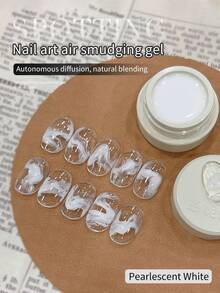 annies 5g Blooming Gel Clear Uv Led Blossom Nails Gel Polish For Spreading Effect Marble Natural Stone Watercolor Floral Print Soak Off Diy Nail Art Design Manicure Gift For Women - 彩色 - 查看 14