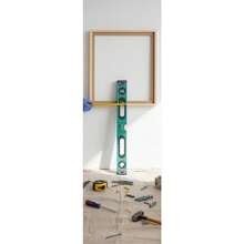 Regla niveladora multipunto alta precisión resistente medición hogar obra ingeniería México regla herramienta nivelado exacto accesorios construcción - Azul - Ver 4