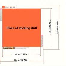Kit de pintura de diamante 5D DIY sem moldura (1 unidade), pintura de diamante de pássaro, projeto de arte criativo para decoração de parede, decoração de festas, decoração artística para casa e escritório, arte de parede vibrante, presente artesanal para amigos, aniversário, Natal, Dia de Ação de Graças.