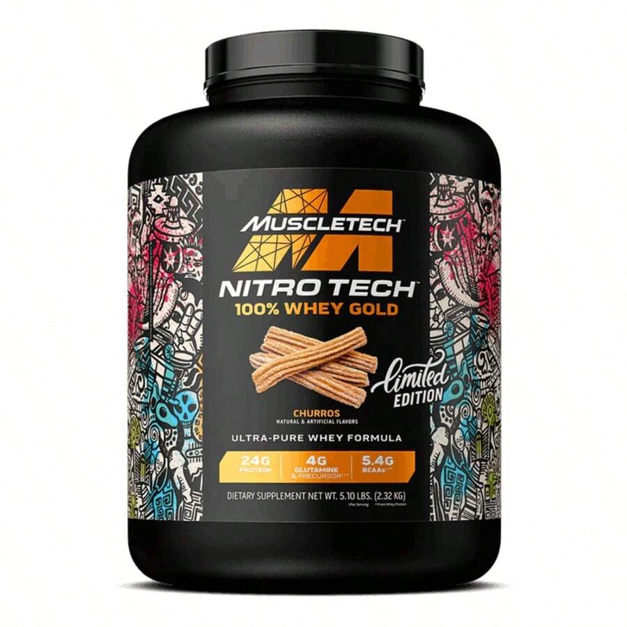 MuscleMeds PROTEINA NITROTECH WHEY GOLD 100% - CHURROS - Ver 1