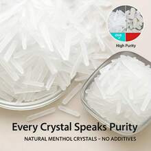 20/50/100g 纯薄荷薄荷香料，纯植物提取物，清新空气，适用于家庭、浴室净化、睡眠、瑜伽、冥想、放松、户外、办公室空气净化、缓解压力，非常适合假期使用 - 薄荷腦 - 查看 2