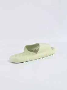 Pantuflas Mujer Chanclas Acolchadas de Playa y Piscina con Suavidad Premium y Contacto Suave, Antideslizante Playero y Secado Veloz | Flexibilidad Total y Paso Ligero para Uso Coster, Ambiente Costero y Descanso Tropical, Ideal para Ducha, Casa Playera, Uso Diario Versátil y Uso Transicional con Confort en Vacaciones - Verde - Ver 10