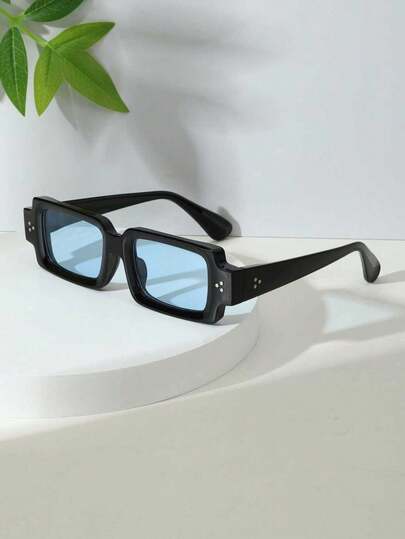 1pc Fashionable Vintage Style Fashion Glasses, Versatile For Street Photography, Women's Daily Wear, Vacation Travel, Beach AccessorAll-MatchBasic Spring/Summer Outfit, Business Casual, Great Gift