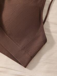 3件套女士无背心式文胸，无钢圈 - 彩色 - 查看 4