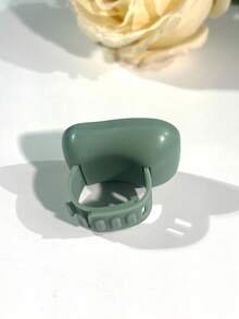 1个便捷多功能电子计数器，舒适柔软的硅胶指环式可穿戴充电智能迷你计数戒指，带夜光数字显示屏 - 彩色 - 查看 9