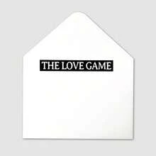 Black Scratch Card Couple Poster, Valentine's Day Gift