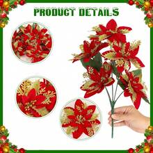 1pc Artificial Christmas Floral Arrangement, Lifelike Mixed Greenery Centerpiece For Wedding Bouquet Table Decor & Home Office Decor