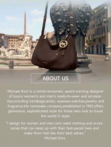 Michael Kors Jet Set Charm MK 女士单肩包，小号字母印花相机斜挎包，休闲单肩包，适合日常聚会 - 白色 - 查看 10