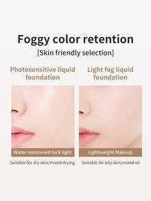 NOVO 持久控油粉底液，不脱妆。遮瑕、平滑、提亮肤色，打造自然水润妆效。适合所有肤质。 - 02#自然白 - 查看 8