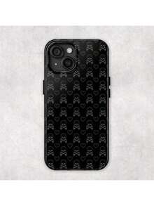 Blue Skully |       Skull N Crossbones Y2K Emo Goth Aesthetic Tough Phone Case,Suitable For IPhone 17 Air - 白色1 - 查看 1