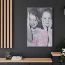 Framed The Parent Trap 1998 Aesthetic Poster - Lindsay Lohan .Home Living Room Office Wall Decor, Perfect Gift And Wall Decoration, Room Decor, Wall Art Decor, Wall Decor, Living Room. - Framed(有框架) - 查看 2