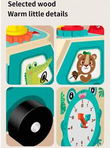 Drewniany samochodzik do wczesnej edukacji, zabawka edukacyjna, samochód dla dzieci ciągnący marchewki, przyczepa wielofunkcyjna z funkcją rozpoznawania kolorów