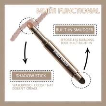beauty glazed Eyeshadow Stick Tahan Air, Efek Riasan Berkilau Mutiara, Tahan Lama dan Anti Luntur, Tidak Menggumpal, Pigmentasi Warna Tinggi, Dilengkapi dengan Aplikator Perata - #03 - View 9