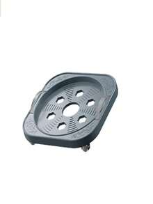 1pc Mobile Trolley, Carrying Rack, Rolling Plant Stand With Universal Wheels, Indoor/Outdoor Potted Plant Mover, Large Greenery Moving Tool, Large Flower Pot Mover Trolley, Wheeled Heavy Duty Kitchen Mover, Stainless Steel Casters, Gas Cylinder Transporter