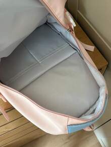 Elegant Backpack With Large Capacity For Girls, Cute Double Shoulder Bag For Middle And High School Students, Perfect For Students In Grades 3 To 6. Class - 1 - 查看 3