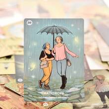 1 张 - 相信你自己的魔法神谕卡，标准版，神秘的指引和鼓舞人心的名言，纸板材质