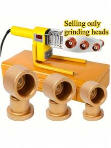 PPR-rörsvetsverktyg, med ergonomiskt handtag och avtagbart skyddshölje - Kraftig aluminiumlegeringsstruktur, kompatibel med 1/2", 3/4", 1" PVC-typ PPR-rör, lämplig för rörinstallation