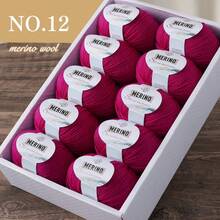 10件/套柔软竹纤维纱线 - 500克，透气舒适，适用于钩编、针织T恤、披肩、围巾、毛衣、夹克、帽子、开衫和配饰，适合春夏秋三季。手工必备 | 柔软顺滑的纱线 | 多种颜色组合可选 - 羊毛10團 - 查看 16