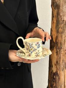 Elegant And Beautiful Cup, High-End Luxurious High-Quality Coffee Cup, Gift For Women, Birthday, Valentine's Day - Multicolor - View 2