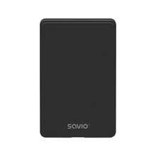 Savio SAVAK-73 外接硬碟盒 HDD/SSD 盒 黑色 2.5 英寸 - 黑色 - 查看 1