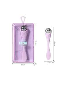 1 件眼霜按摩棒和刮刀，双头眼部按摩滚轮 - 彩色 - 查看 9