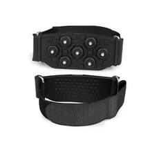 2pcs Bicycle Tire Anti-Slip Pads - Heavy Duty Anti-Slip Grip, Adjustable Easy-To-Carry 7-Teeth Ice Cleats, Suitable For Mountain/Road/Commuter Bikes - All-Weather Tire Tread Pattern, Enhanced Traction On Snow, Ice, Mud, Sand - Winter Bicycle Safety Accessories, Bicycle Tires, Snow Riding, Textured Grip Design