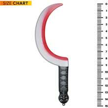 Skeleteen Bloody Sickle Weapon Prop - Fake Zombie Costume Accessories Weapons Knife Props With Jolly Roger Handle - 1 - View 5