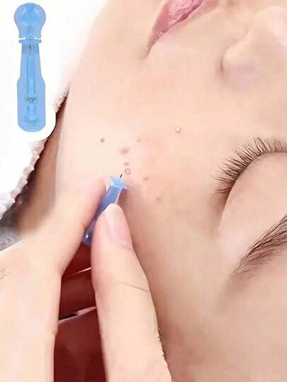 Bộ dụng cụ loại bỏ mụn đầu đen chuyên nghiệp 200 chiếc, Kim nặn mụn, Dụng cụ nặn mụn & vết thâm trên mặt, Dụng cụ nặn mụn - Bộ loại bỏ mụn chuyên nghiệp, Phù hợp với mọi loại da, Bộ dụng cụ làm sạch lỗ chân lông trên mặt, Dụng cụ chăm sóc da mặt