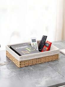 杏色小雛菊收納筐