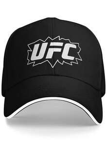 UFC Ultimate Fighting Championship (1) Casual Trucker Sandwich Baseball Cap In Black For Men Hat - màu đen - Xem 1