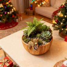 1PC 创意红酒杯，高地牛树脂花盆挂饰，啤酒杯，高地牛家居装饰挂件，花园庭院景观装饰，花盆挂饰，高地牛挂件 - 彩色 - 查看 9