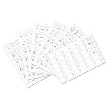 216 Spice Jar Labels Preprinted Minimalist Stickers - White Waterproof Label - Fit Round Or Rectangle Spice Jars - Herb Seasoning Kitchen Pantry Labels,Organization, Kitchen Supplies,Grandma Gift,Kitchen Decor - White - View 6