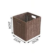 Handwoven Storage Basket, Suitable For Home, Floor Rack Unit, Bedroom, Bathroom Storage Basket, Vertical Rack