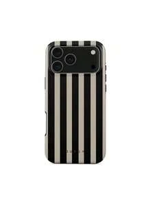 Prophecy BURGA  Case |   Black & Beige Stripe Protective Cover For  17 - 11 Pro Max |   High Quality |   Teenage Girl GiftSuitable For  17 Air - Trắng 1 - Xem 7