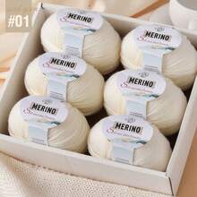 42 Colors, 6pcs/Set Soft Bamboo Fiber Yarn - 300g, Breathable & Comfortable, Suitable For Crocheting, Knitting T-Shirts, Shawls, Scarves, Sweaters, Jackets, Hats, Cardigans And Accessories, Suitable For Spring, Summer, Autumn. Essential For Handmade | Soft & Smooth Yarn | Multiple Color Combinations Available