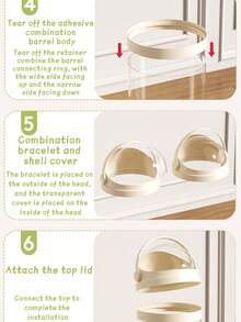 Puppen Aufbewahrungseimer, elegante Geschenkbox, transparente süße Aufbewahrungsbox, Spielzeug Puppen Aufbewahrungsbox, staubdichter Aufbewahrungseimer, Wäschekorb