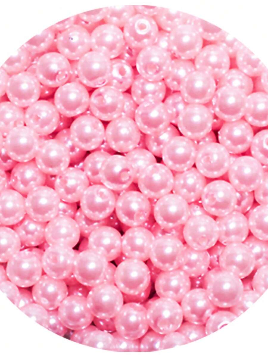 10mm ABS Pearl With Through Hole 125 Units - Crafts - 淺粉色 - 查看 1