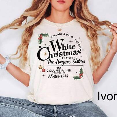 Cistmas Movie , Wallace and Davis Sweater, Haynes Sisters Crewneck, Xmas White Movie 1954 Swea, Cistmas 90s Movie220 g C-AmiS-eta de aL-Godón de con tecnología antiolor - UniS-ex para deporte Apta para todas las perS-onas, ya sean mujeres o hombres Tejido duradero de alta C-Alidad apto para todas las oC-Asiones, suave al tacto pero diseñado para durar Tops transpirables Conjuntos de otoño para mujer Conjuntos de vaC-Aciones para mujer Disfraz de Halloween para mujer