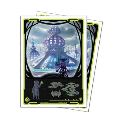  Ultra PRO - Protetores de Deck APEX Edge of Eternities Uthros, Titanic Godcore 105ct para Magic: The Gathering, Proteção de Cartas, Acessórios TCG, Jogo de Cartas Colecionáveis
